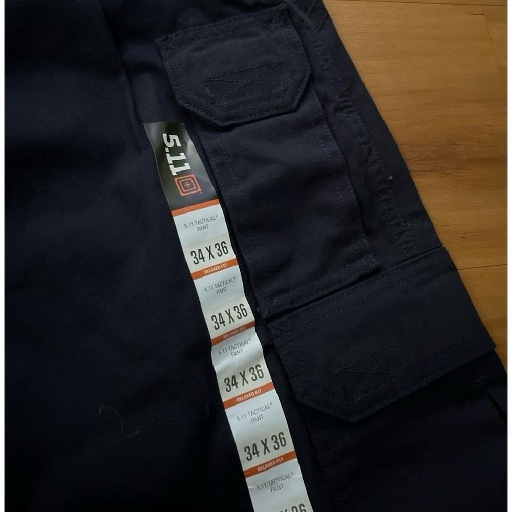 Mens NWT 5.11 Tactical Series Cargo Utility Military Training Relaxed Fit Pants - Picture 5 of 6